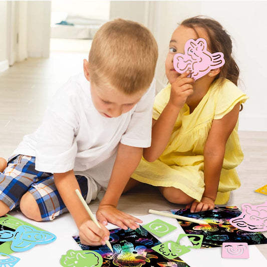 Scratch with Stencil Unicorns