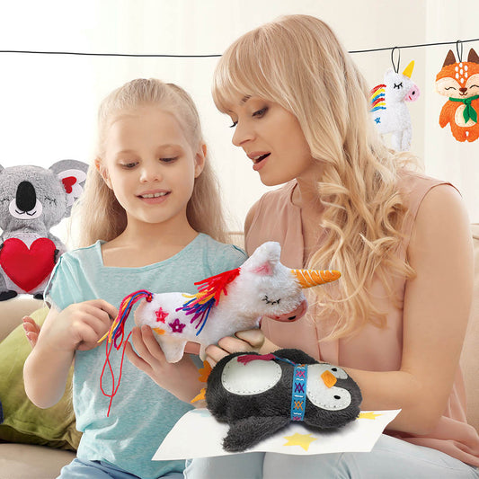 Sewing My First Doll Unicorn