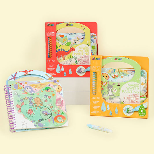 Magical Water Painting Underwater