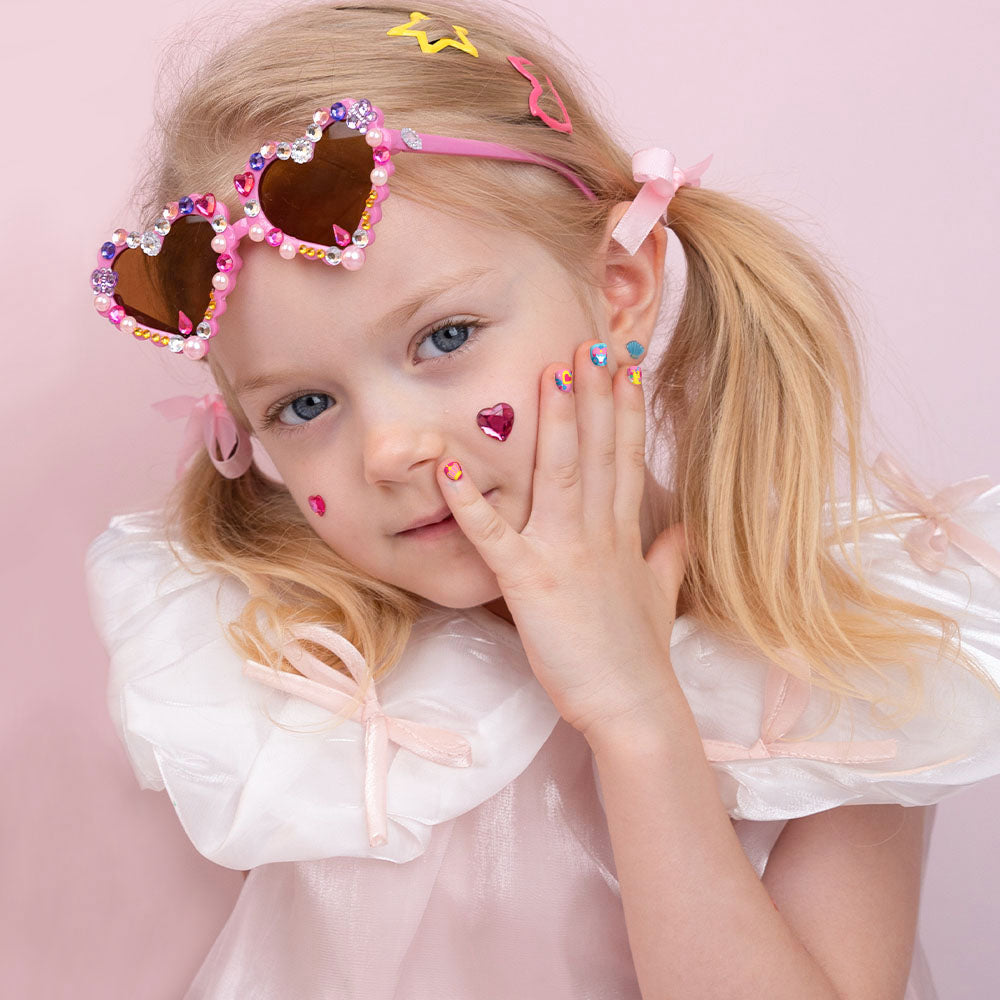 Large Nail Sticker Glitter - Princess