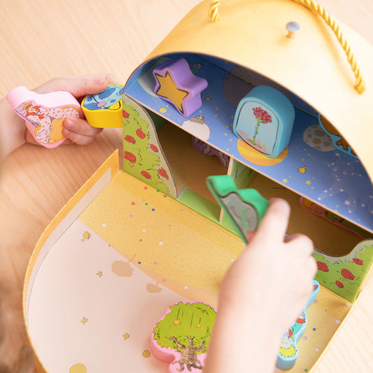 The Little Prince - Little Hands' Wooden Figures Play Box