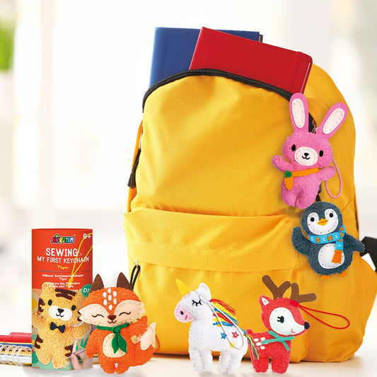 Sewing my first Keychain - Unicorn