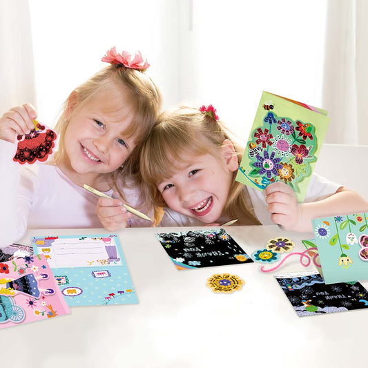 Scratch Greeting Cards - Car