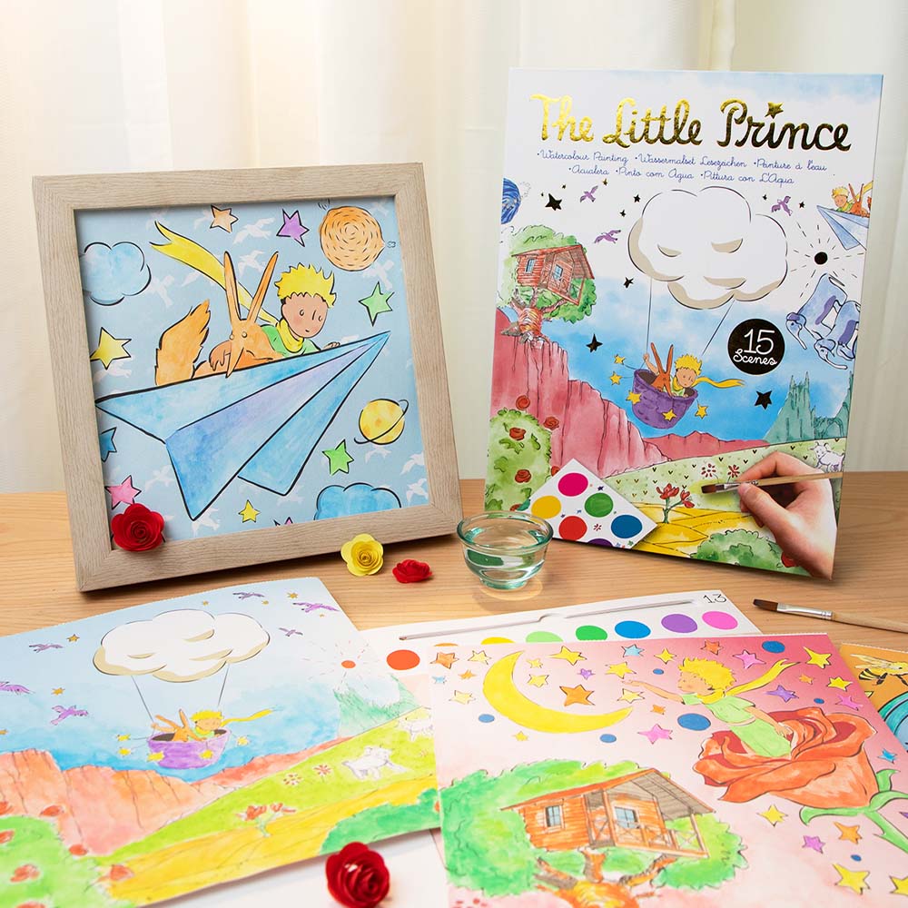 The Little Prince - Watercolour Painting