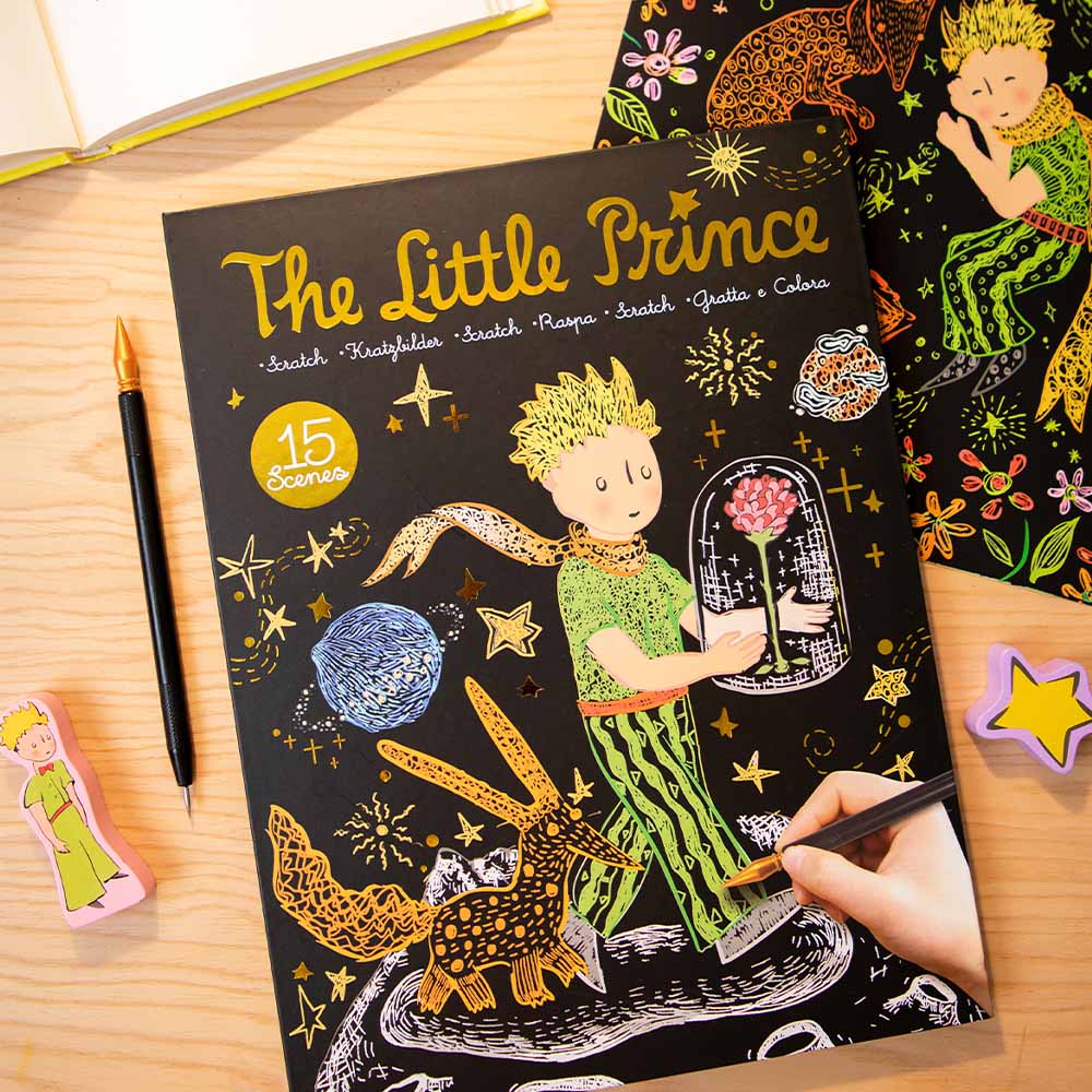 The Little Prince - Scratch Book