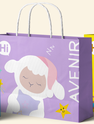 CH221866 Carry bag - Snoozy Lamb