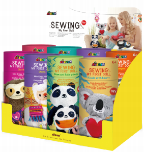 Sewing My First Doll 
 Free Assortment Display 8 pcs assorted