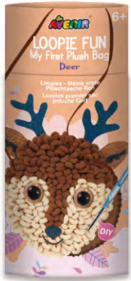 CH211754 Loopie Fun My First Plush Bag Deer