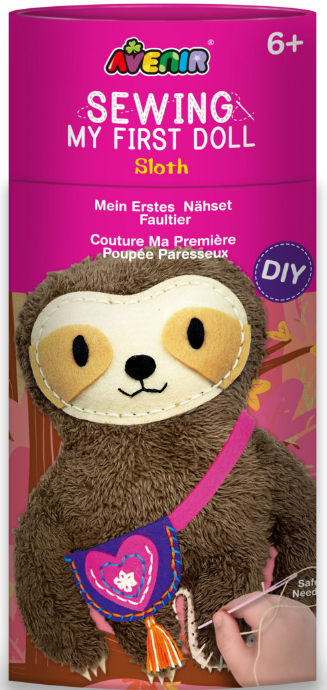 Sewing My First Doll 
Sloth