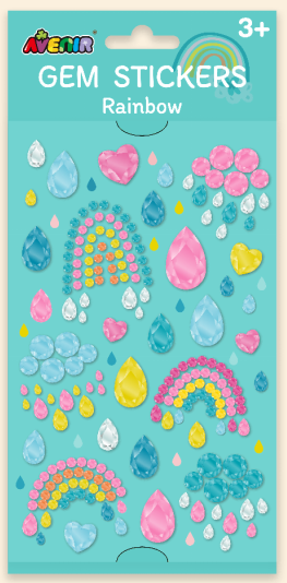 TS228234 Gem sticker-Rainbow