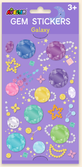 TS228235 Gem sticker-Galaxy
