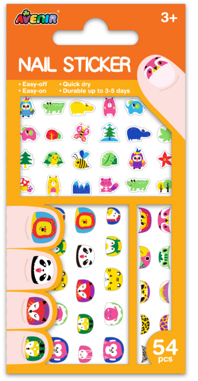 NA198173 Nail Sticker - Animals