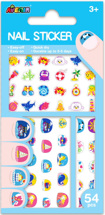 NA198174 Nail Sticker - Under the sea