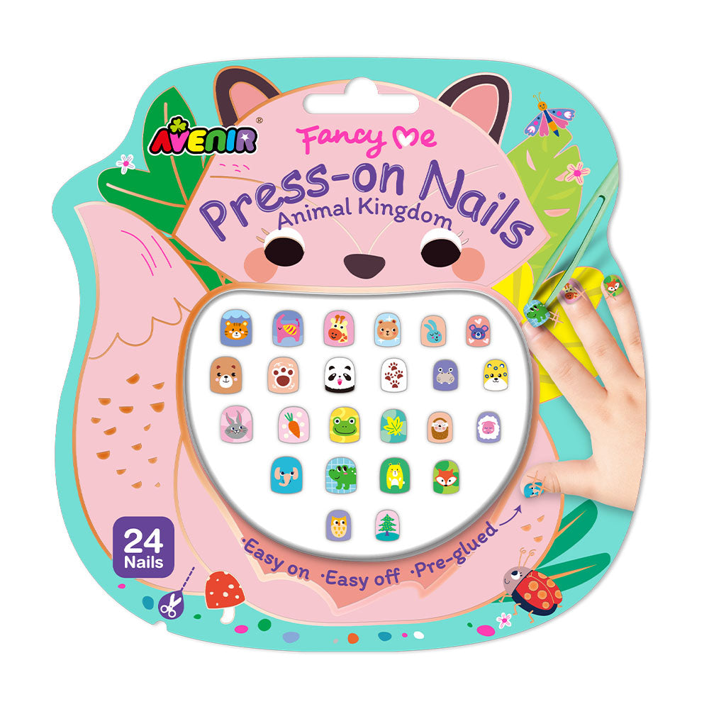 Fancy Me Press-on Nails Animal Kingdom