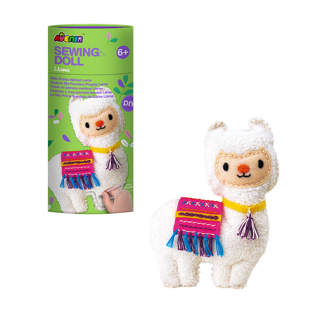 Sewing My First Doll  Llama