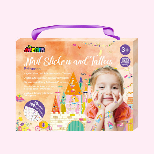 Fancy Me Nail Stickers and Tattoos Princess