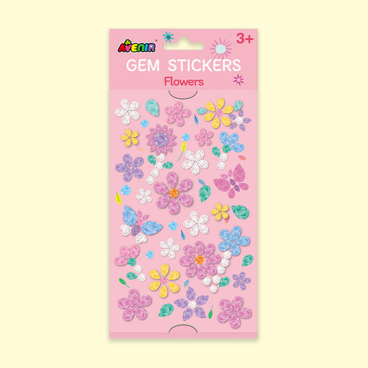 Gem stickers-Flower