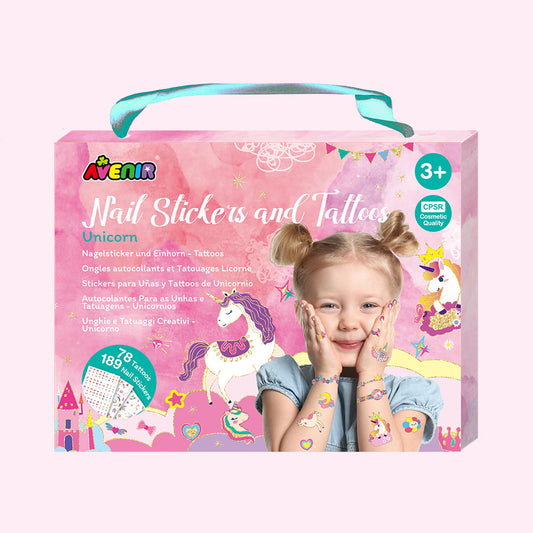 Fancy Me Nail Stickers and Tattoos Unicorns