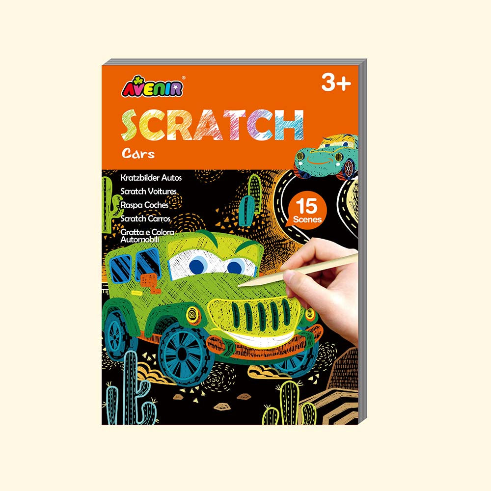 Mini Scratch Book Cars
