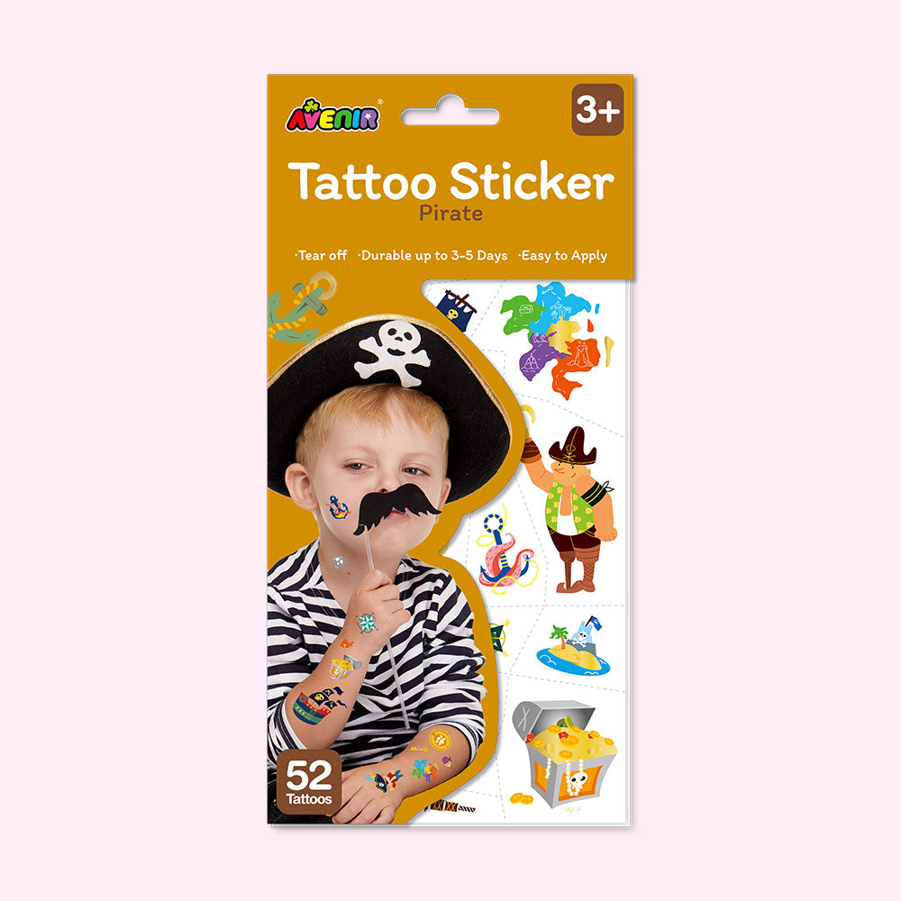 Tattoo Sticker Gold
-Pirate