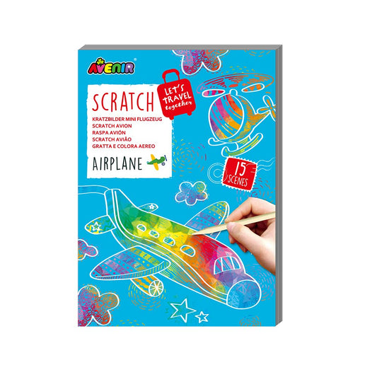 Let's Travel Together MINI Scratch Book Airplane