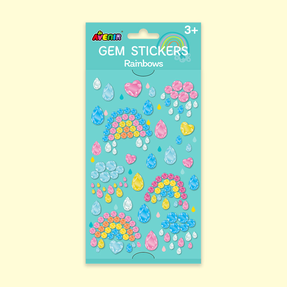 Gem stickers-Rainbows