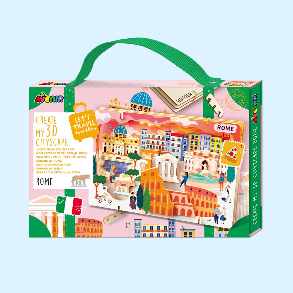 Let's Travel Together Create My 3D Cityscape Rome