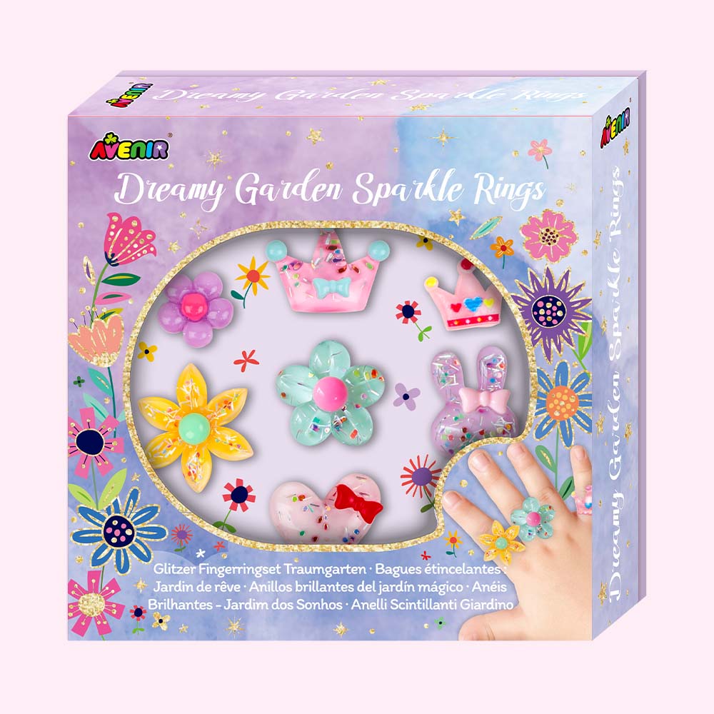 Fancy Me Dreamy Garden Sparkle Rings
