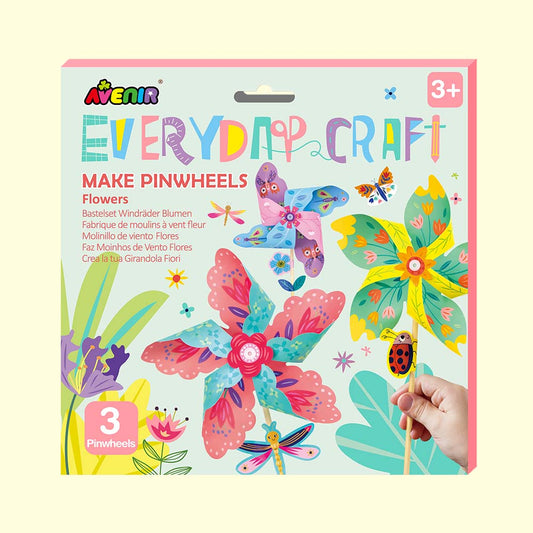 Everyday Craft  Make Pinwheels Flowers