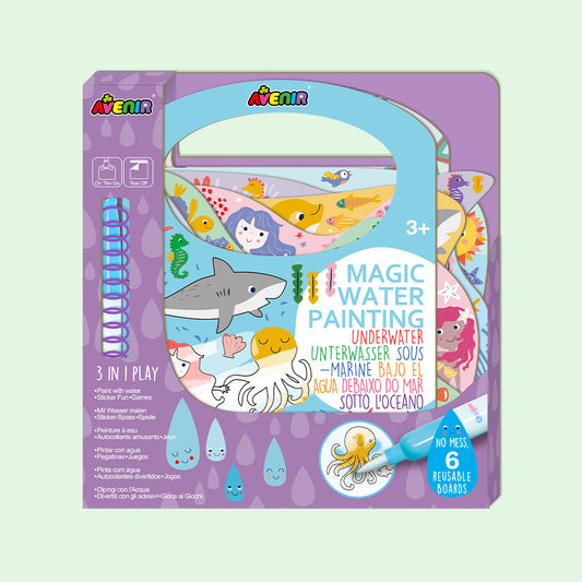 Magical Water Painting Underwater