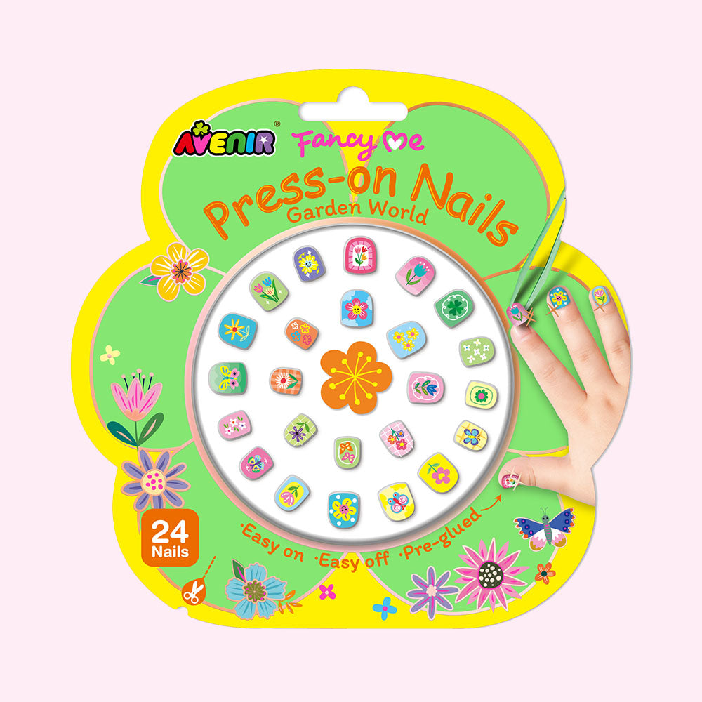 Fancy Me Press-on Nails Garden World