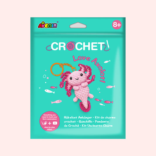 Crochet Love Axolotl