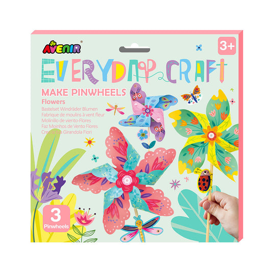 Everyday Craft  Make Pinwheels Flowers