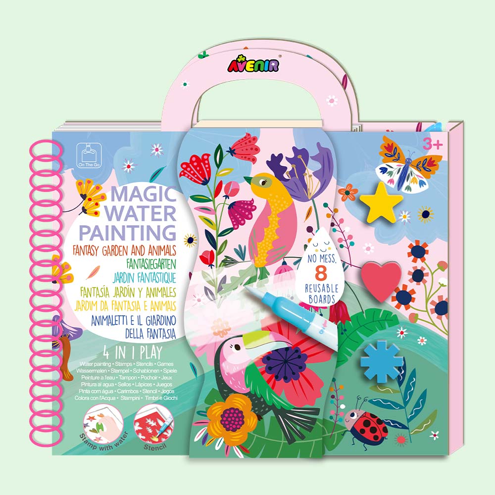 Magic Water Painting - Fantasy Garden