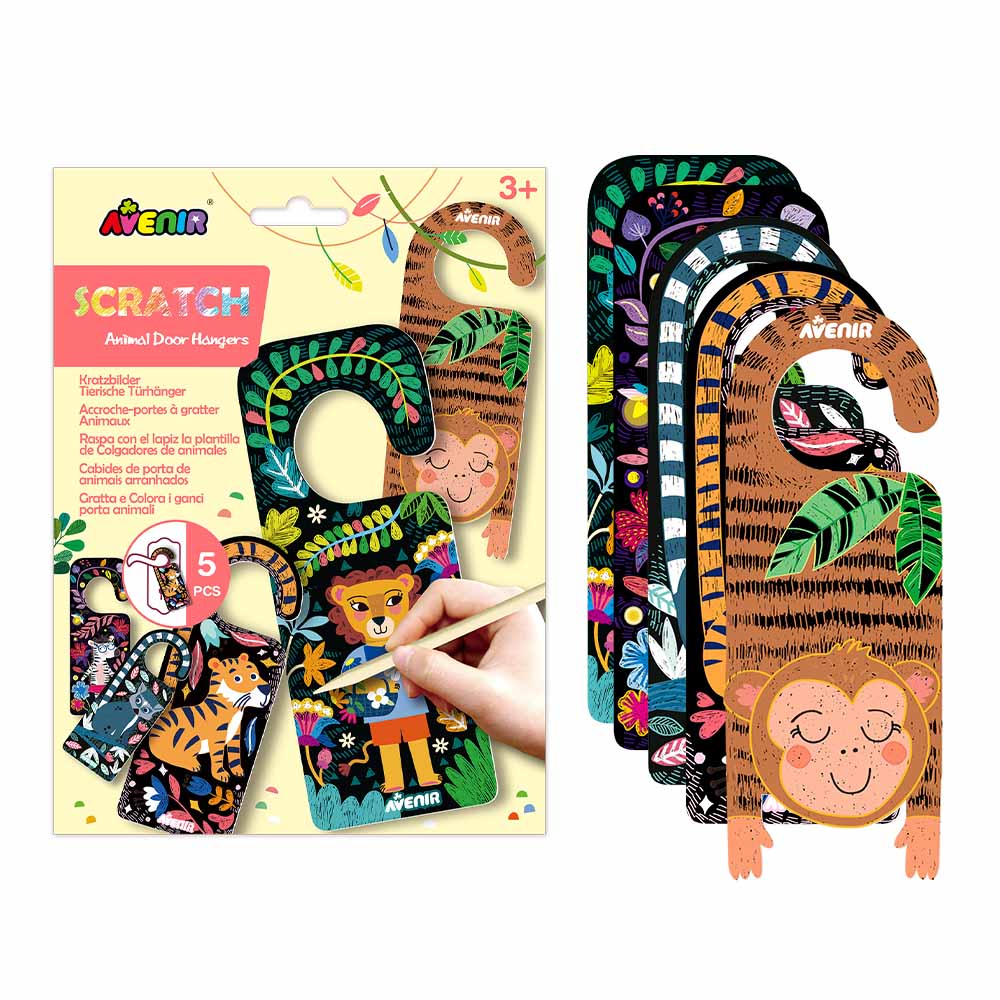Scratch Animal Door Hangers