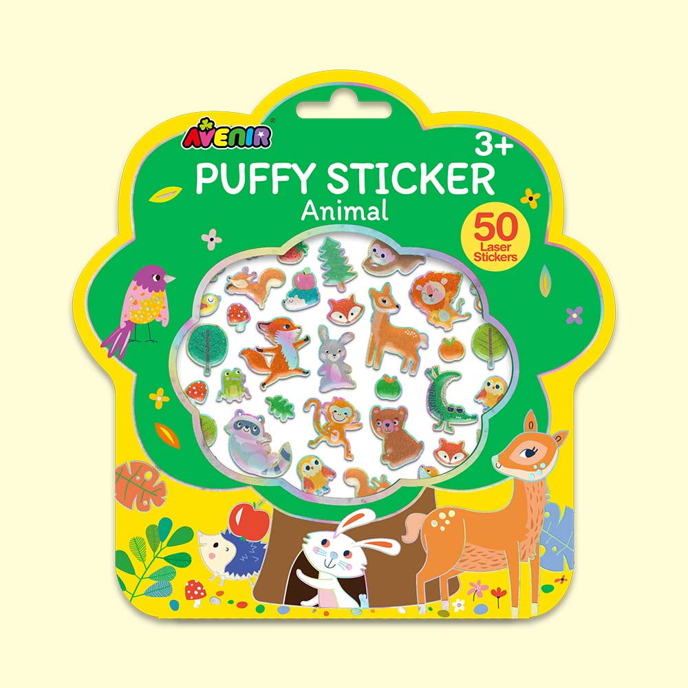 Puffy Sticker Animal