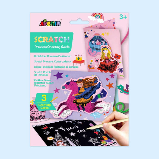 Scratch Greeting Cards - Princesse