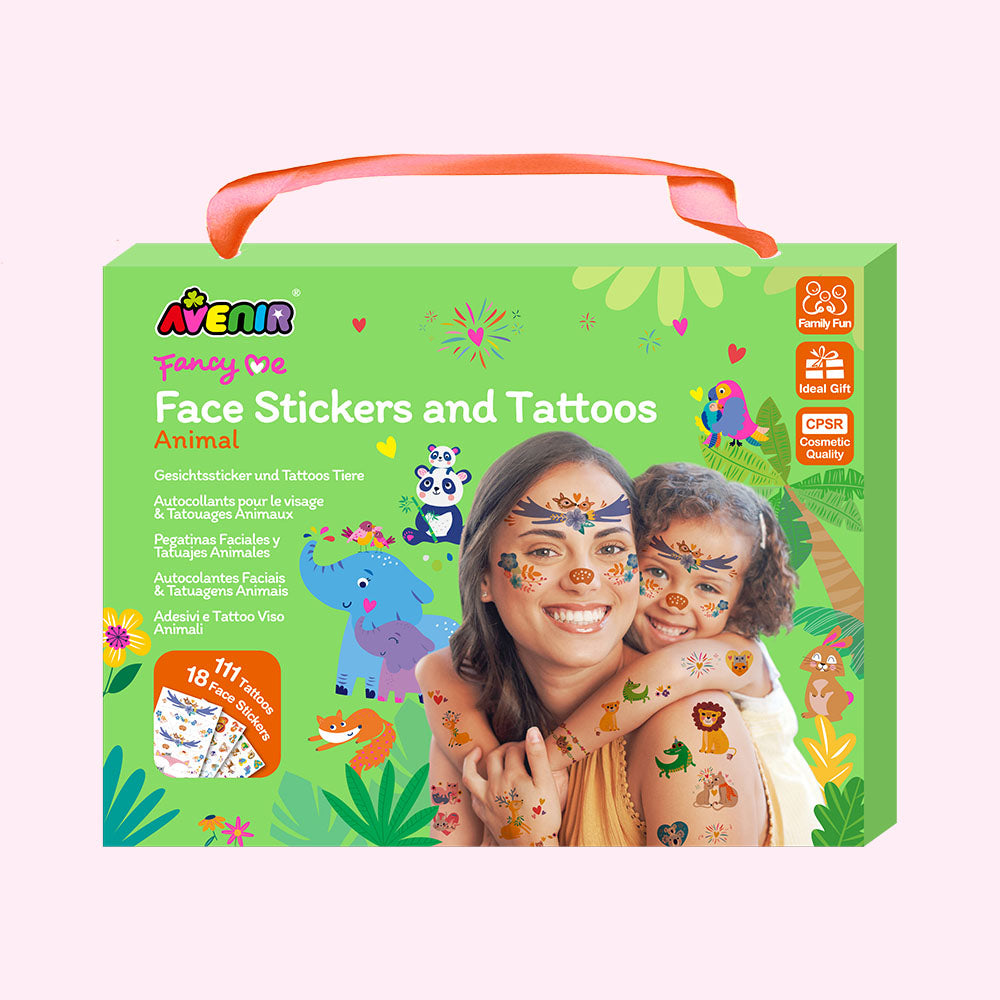NA238209 Face Stickers and Tattoos Animal
