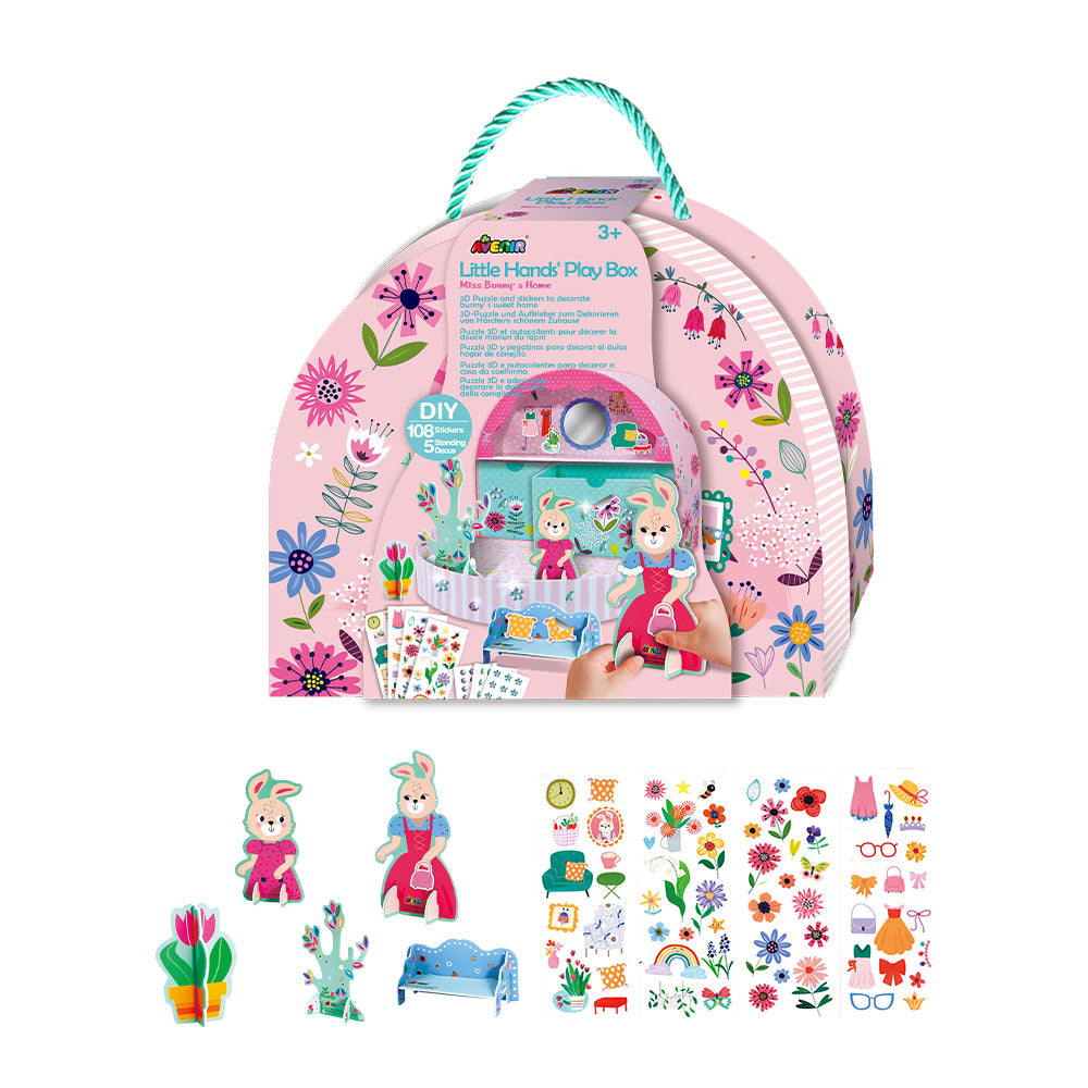 Little Hands' Play Box Miss Bunny's Home
