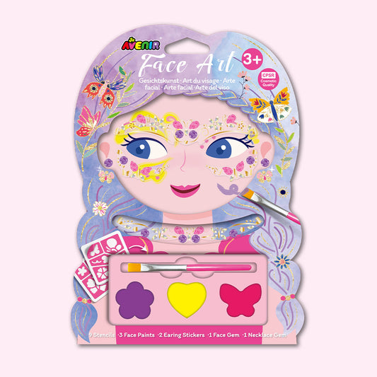 Fancy Me Face Art Butterfly Princess