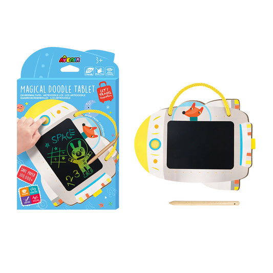Let's Travel Together Magical Doodle Tablet Space