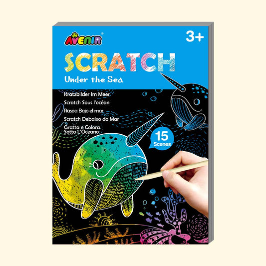 Mini Scratch Book Under the Sea