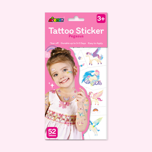 Tattoo Sticker Gold - Pegasus