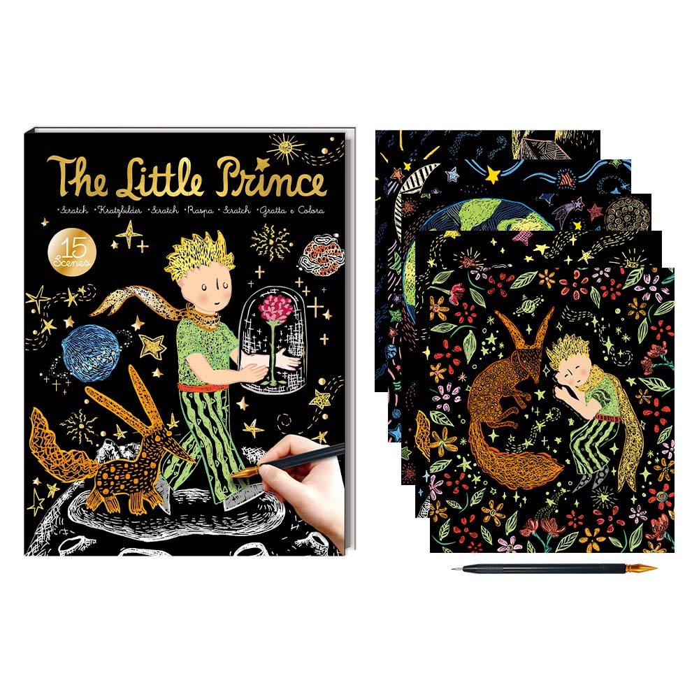 The Little Prince - Scratch Book