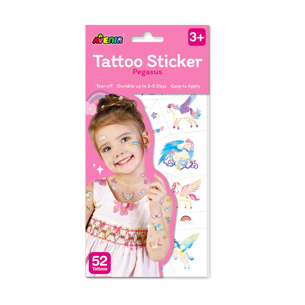 Tattoo Sticker Gold - Pegasus