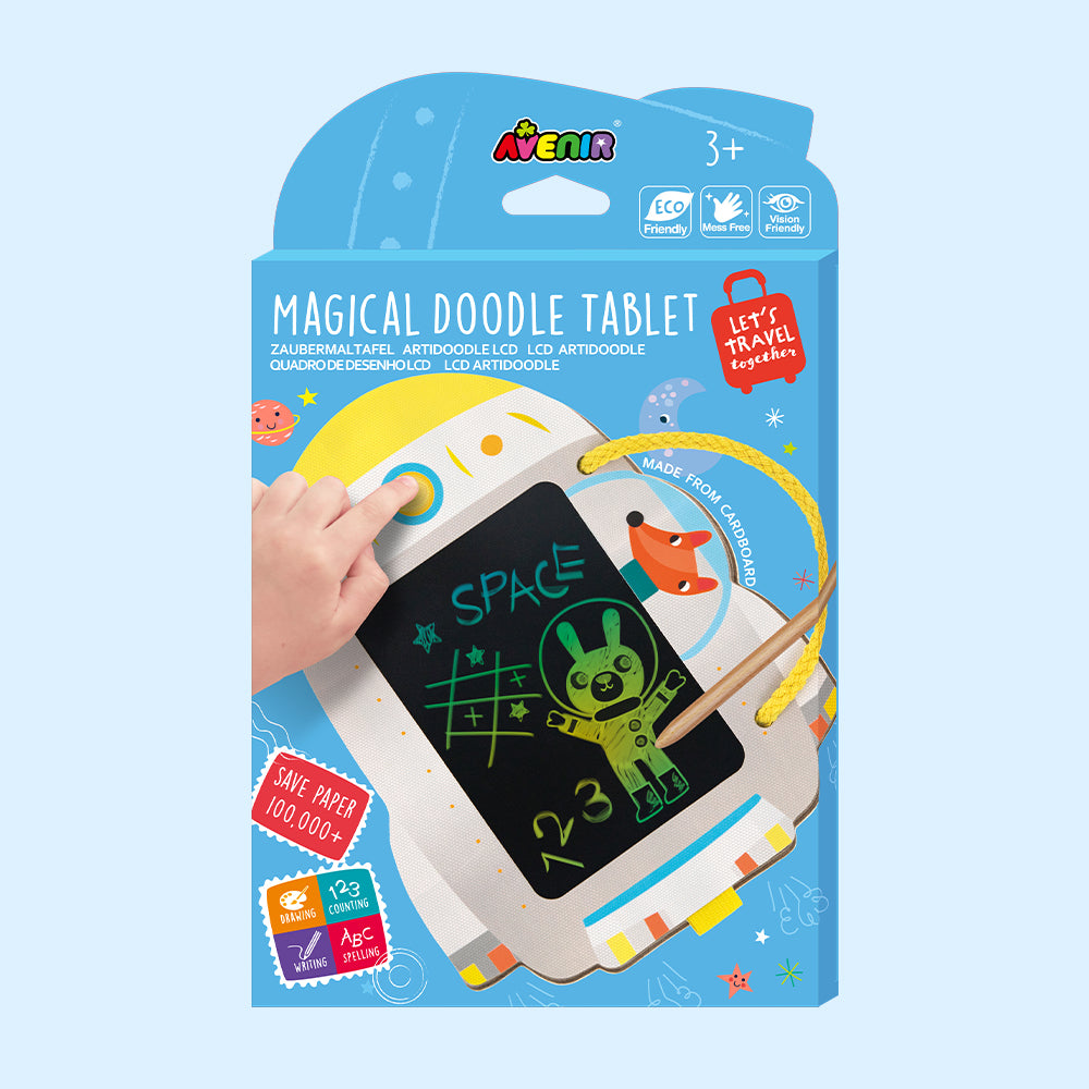Let's Travel Together Magical Doodle Tablet Space