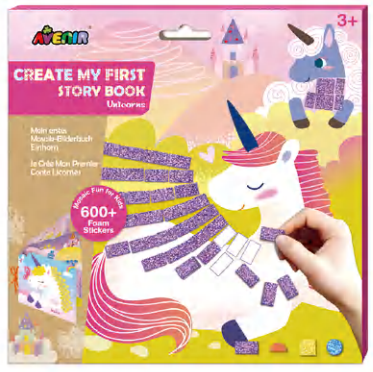 CH211590 Create My First Story Book Unicorns