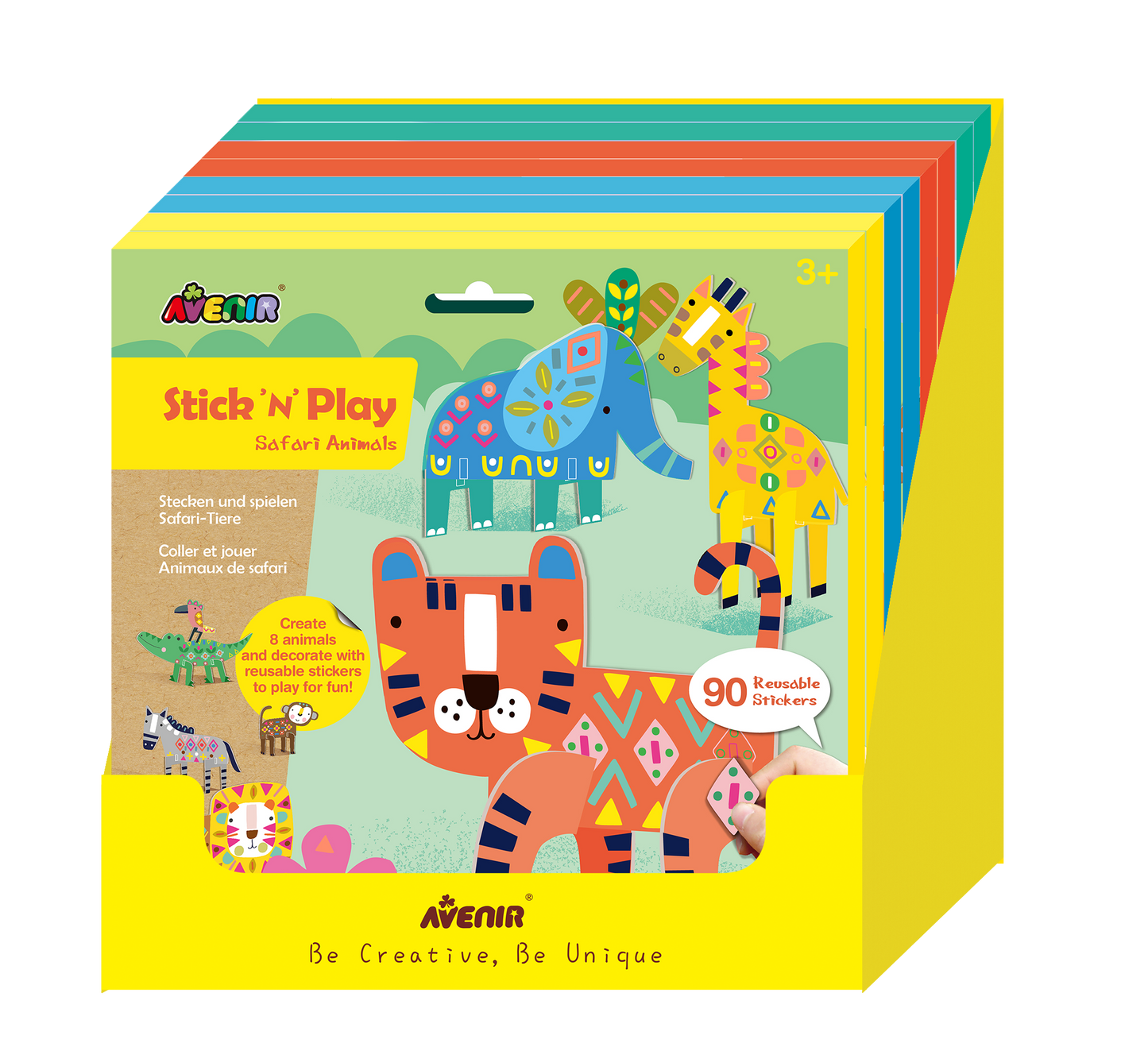 Stick "N" Play Free Assortment Display 12 pcs assorted