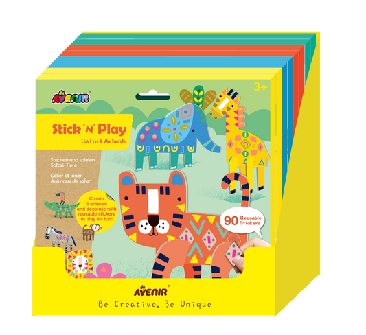 Stick "N" Play Free Assortment Display 12 pcs assorted