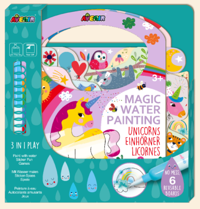 CH221778 Magic Water Painting-Unicorns